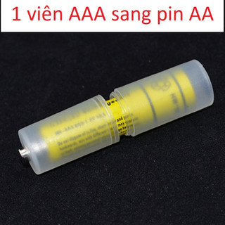 1 Hộp Chuyển Pin AAA Sang AA (pin tiểu) / 1 Pin AA Sang cỡ C (pin trung) / 2 pin AA sang cỡ D
