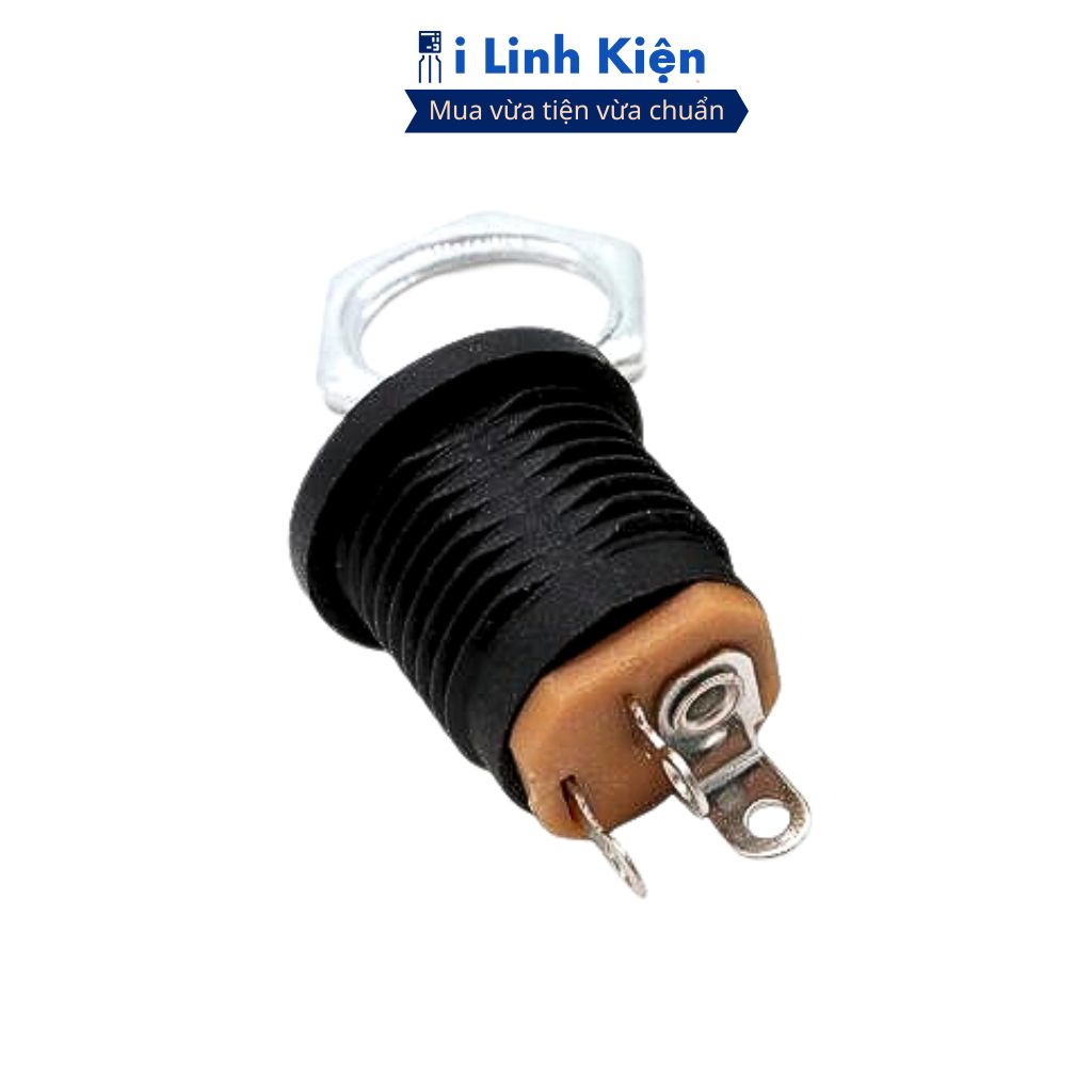 Combo 5 Jack nguồn DC cái 5.5x2.1mm tròn DC-022 ilinhkien