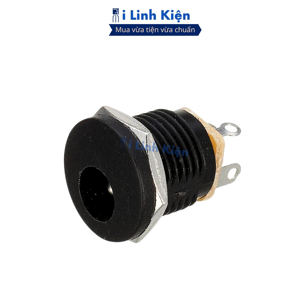 Combo 5 Jack nguồn DC cái 5.5x2.1mm tròn DC-022 ilinhkien