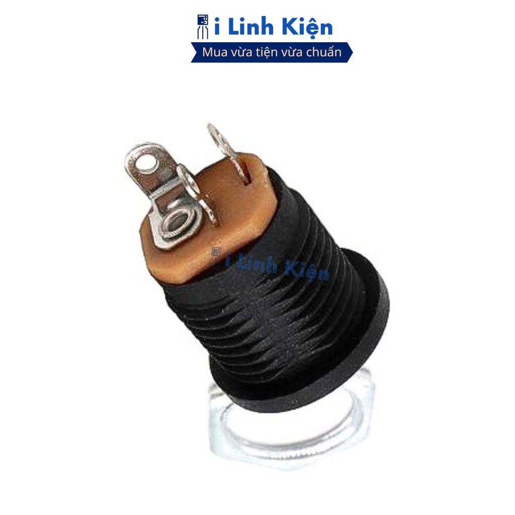 Combo 5 Jack nguồn DC cái 5.5x2.1mm tròn DC-022 ilinhkien