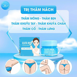 [Combo 2 Hộp] Kem Khử Thâm Nách Hôi Nách Gluta Milk Thái Lan (mua 1 tặng 1) VIP White