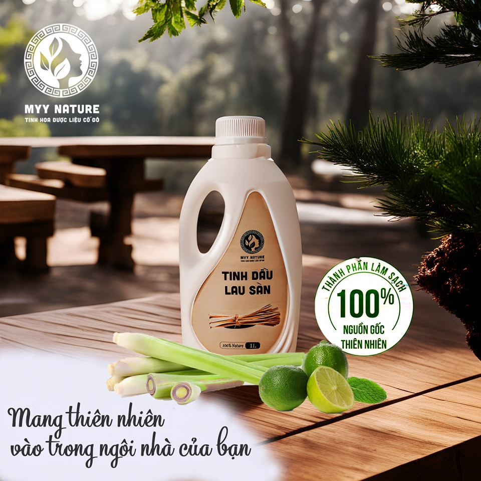 Tinh Dầu Lau Sàn Myy Nature Chai 500ml/1000ml - Sạch Nhanh, Khử Mùi Và Xua Đuổi Côn Trùng Hiệu Quả