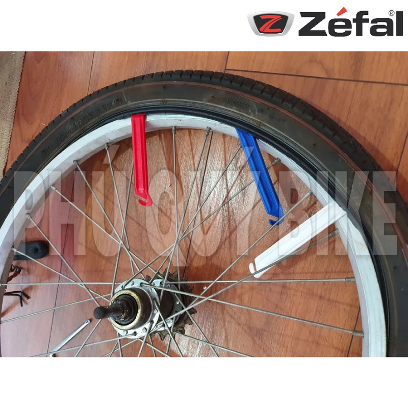BỘ NẠY VỎ ZEFAL XE ĐẠP 3 MÀU (VỈ 3 CÂY)