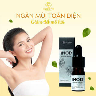 Serum hôi nách INOD Huyền Phi 5ml + 1cọ quét đắp mặt nạ tác dụng triệt hôi nách, hôi chân, mồ hôi tay chân