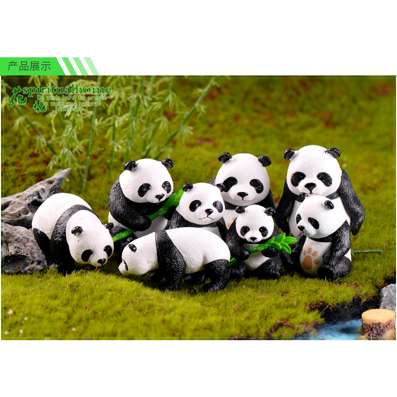 Gấu trúc khổng lồ _ trang trí tiểu cảnh khu rừng. | Shopee Việt Nam