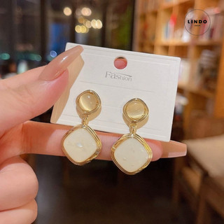 LD47 Bông Tai Nữ Dáng Dài LINDO, Bông tai Thời Trang Phong cách Thanh Lịch Thích Hợp Đeo Nhiều Dịp