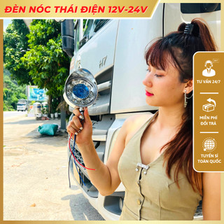 Đèn nóc thái gắn nóc xe trang trí siêu bền chống nước, dùng điện 12v và 24v