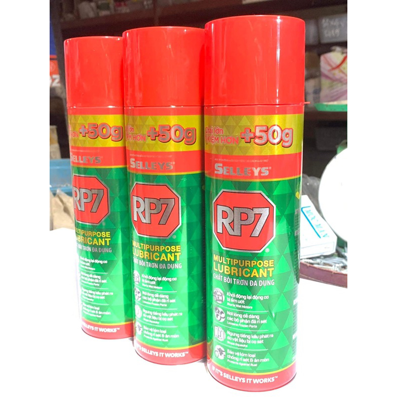 Bình Xịt RP7 Bôi Trơn Tẩy Rỉ Bảo Vệ Thiết Bị 350G (Thể Tích 493ml ...