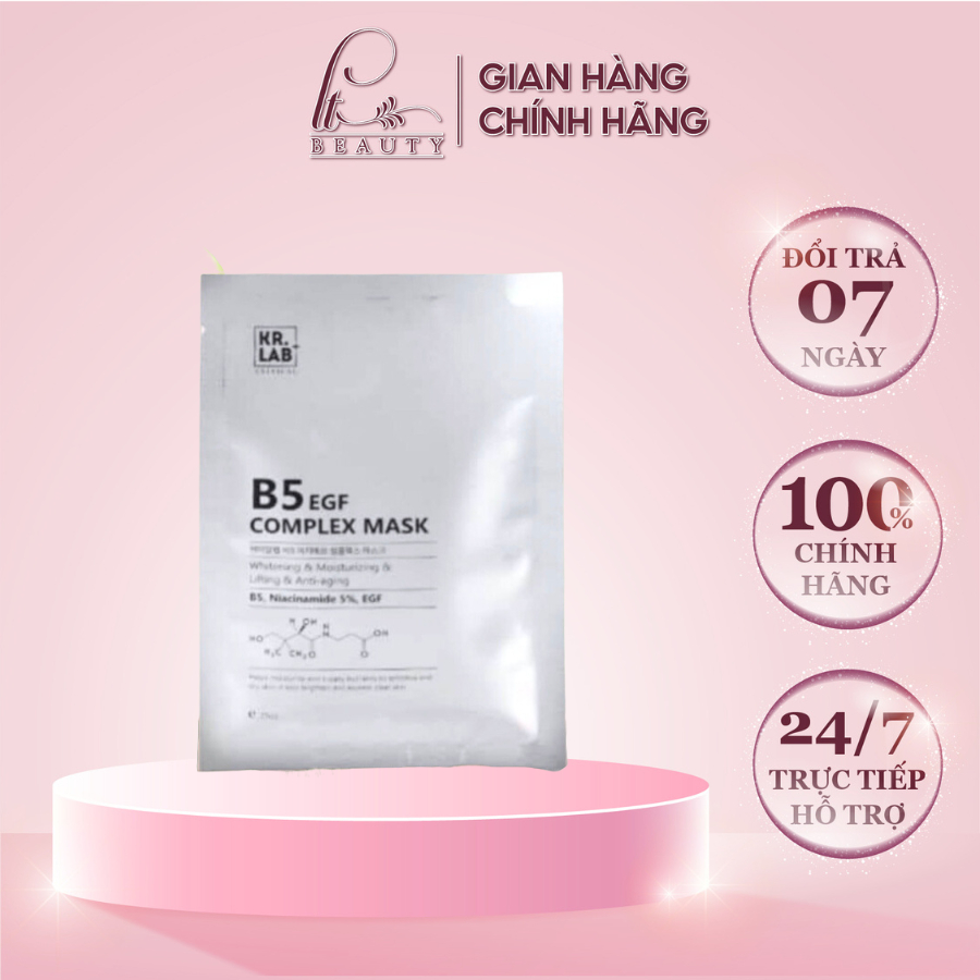 [mã Sgbau30 Giảm đến 30k đơn 99k] Mặt Nạ Mask B5 Krlab Giúp Cấp ẩm