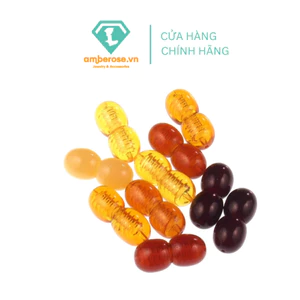Khóa chốt xuyên vòng Amber cho bé - Chốt làm vòng tay và vòng cổ amber - có kèm săn 1m dây