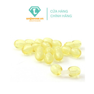 Khóa chốt xuyên vòng Amber cho bé - Chốt làm vòng tay và vòng cổ amber - có kèm săn 1m dây