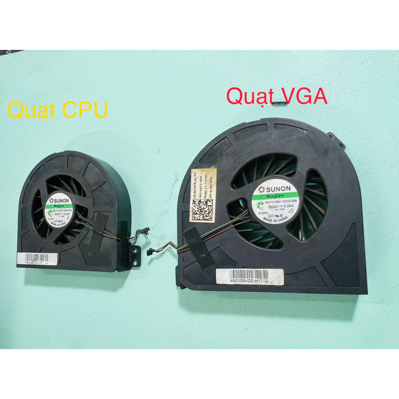 DBTLAP Ventilateur de refroidissement compatible avec Dell Precision 17 7730 MG75090V1-C140-S9A