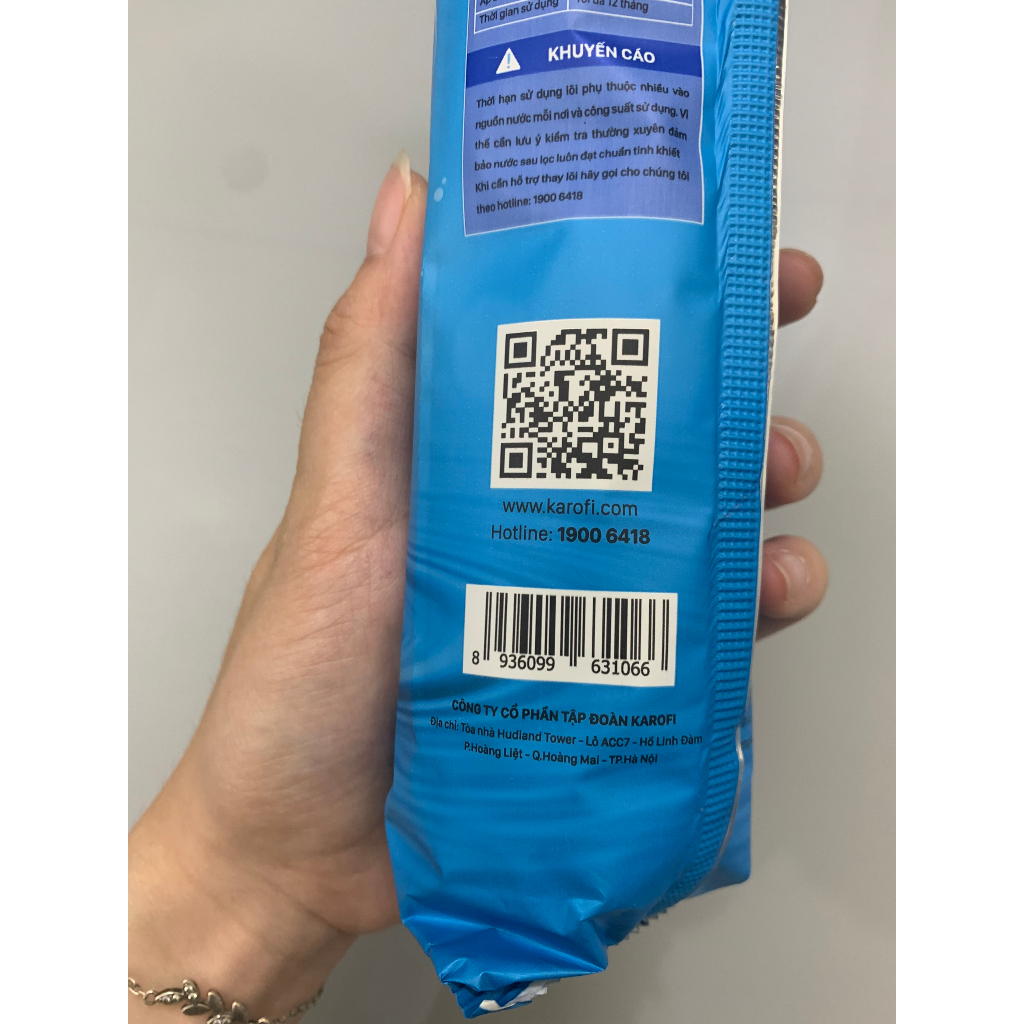 Lõi Lọc Nước T33 Karofi Số 5 Chức Năng Bổ Sung Khoáng Tạo Vị Ngọt Thanh Mát Tự Nhiên Cho Nước