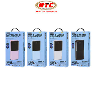 [CHỨNG NHẬN CCC] Pin Dự Phòng Remax RPP-623 20000mAh hỗ trợ 3 thiết bị cùng lúc - QC 22.5W và PD 20W