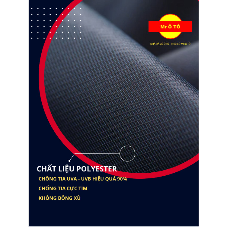 Rèm che nắng kính hậu, Kính sau Cốp, Rèm đuôi xe ô tô, xe hơi -  Hàng Loại 1- Mr.Ô TÔ- Chống tia UV- Bảo hành 24 tháng