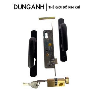 Khóa tay gặt cửa nhôm, khóa AG lắp hệ 55, Việt Pháp củ cân
