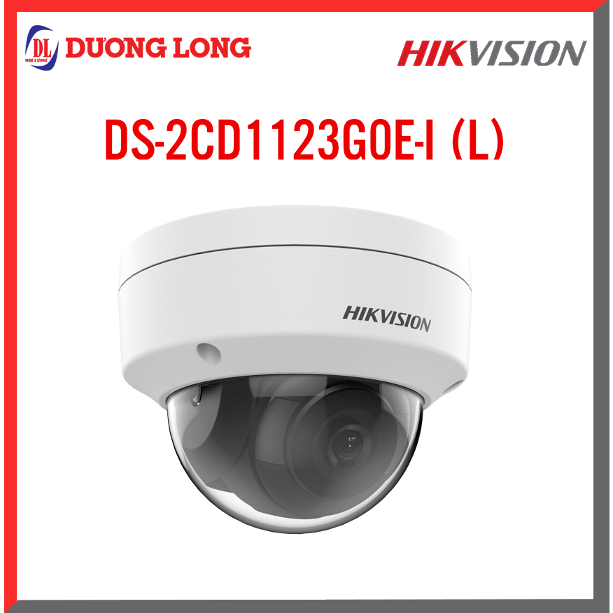 Camera IP Dome 2MP HIKVISION DS-2CD1123G0E-I(L) | Shopee Việt Nam