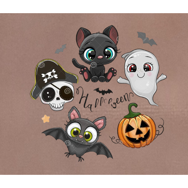 HÌNH ỦIÁO-sticker Halloween cute ủi áo trực tiếp bằng bàn ủi ÁO ĐẸP -Hình in chuyển nhiệt -Gía Khuyến Mãi-THOTRANG.OFFI