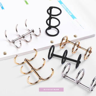 Còng Rời Kim Loại – 3 Lỗ & 1 Lỗ – Phụ Kiện Sổ Còng Binder
