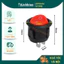 Công tắc bập bênh tròn KCD1-105 6(4)A 250V 2P chất lượng cao.
