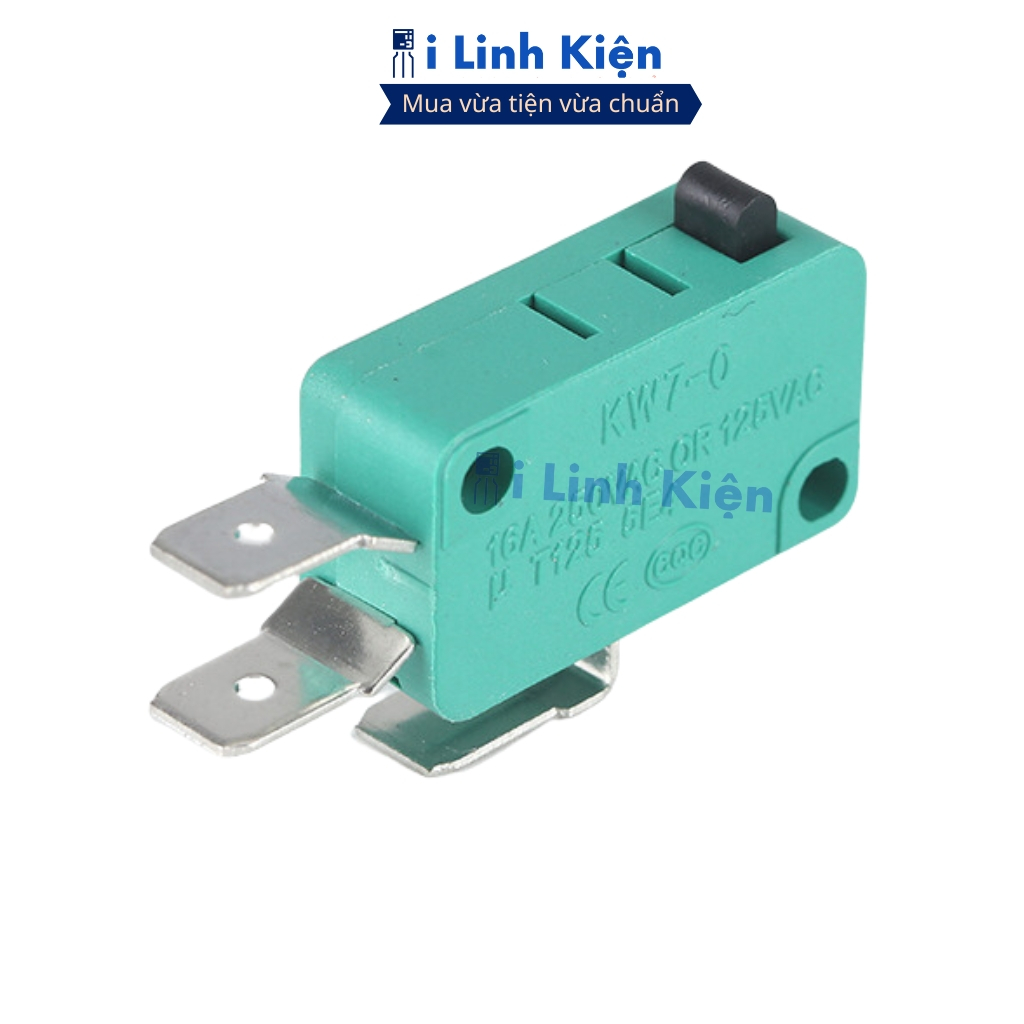 Công tắc hành trình, công tắc cửa lò vi sóng, nồi cơm điện 16A 250V màu xanh ilinhkien