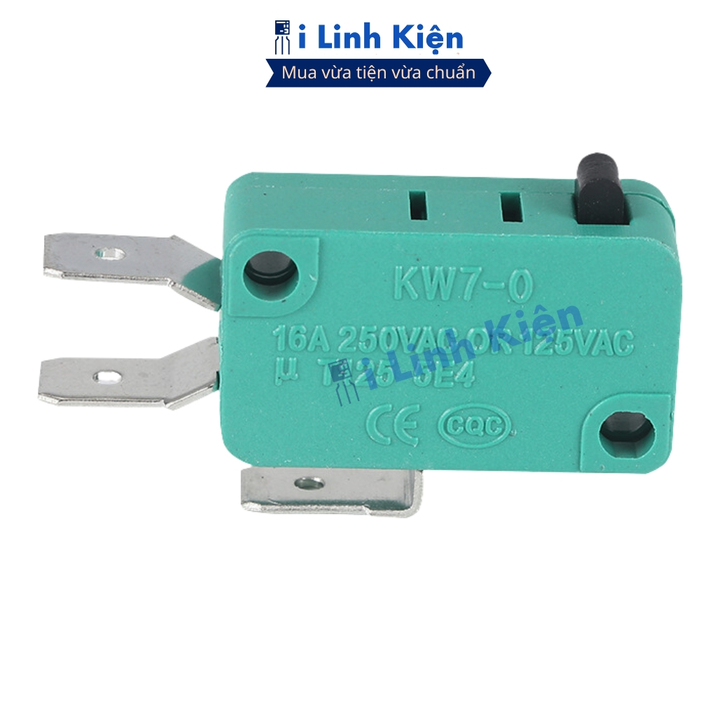 Công tắc hành trình, công tắc cửa lò vi sóng, nồi cơm điện 16A 250V màu xanh ilinhkien