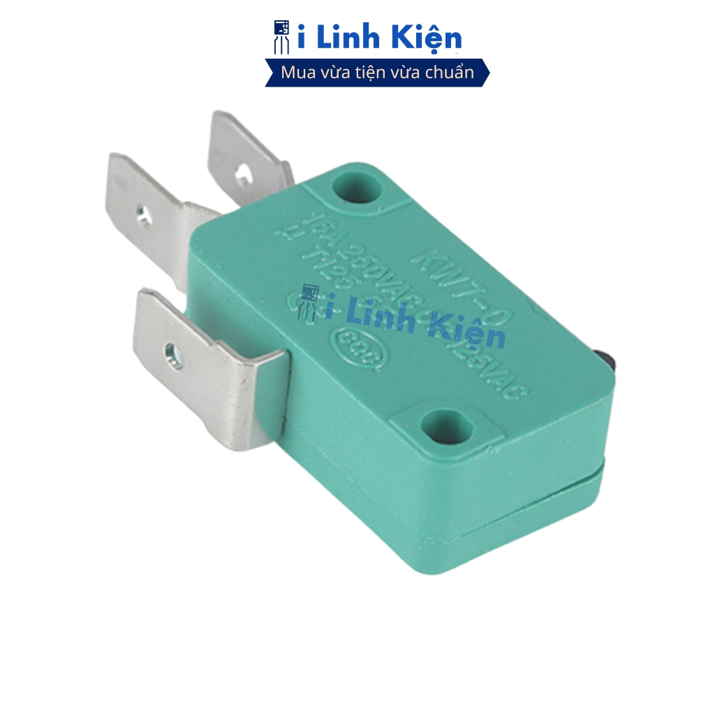 Công tắc hành trình, công tắc cửa lò vi sóng, nồi cơm điện 16A 250V màu xanh ilinhkien