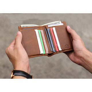Ví da đứng Gen8 Handcrafted Wallet HAVIAS