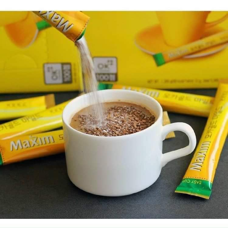 CÀ PHÊ MAXIM HÀN QUỐC MOCHA GOLD 100 GÓI - 맥심 커피 모카골드 마일드