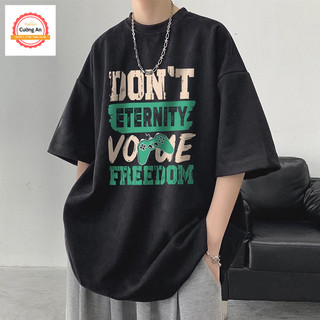 Áo thun nam, áo phông nam tay ngắn, tay lỡ cổ tròn chất thun lạnh dày dặn thoáng mát  ATN002 - Cường An Fashion