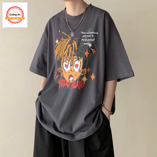Áo thun nam, áo phông nam tay ngắn, tay lỡ cổ tròn chất thun lạnh dày dặn thoáng mát  ATN003 - Cường An Fashion
