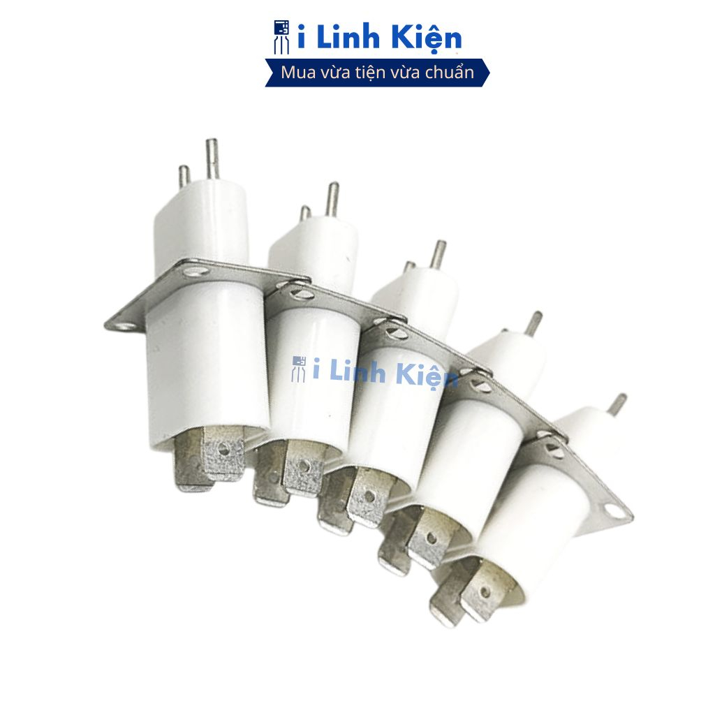 Chân cắm đèn lò vi sóng màu trắng bền bỉ chính hãng ilinhkien