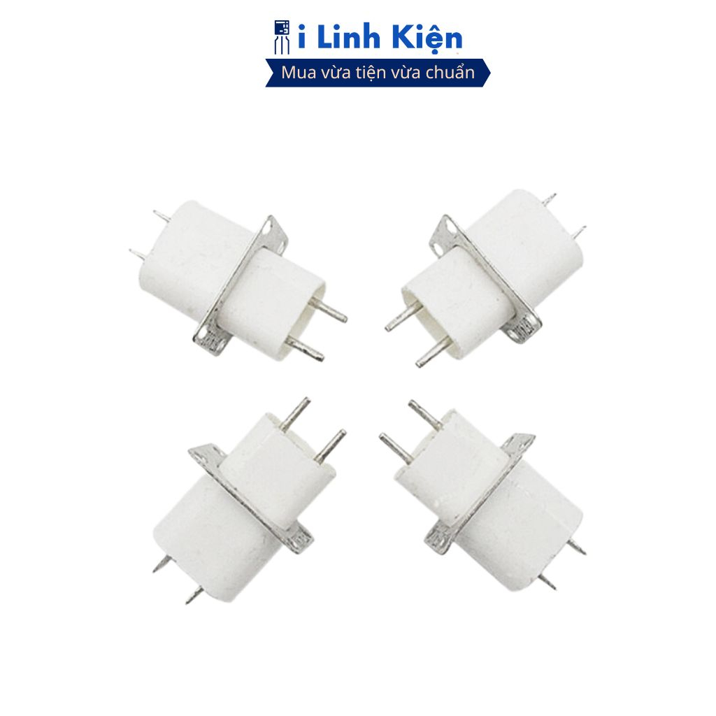 Chân cắm đèn lò vi sóng màu trắng bền bỉ chính hãng ilinhkien