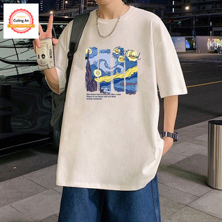 Áo thun nam, áo phông nam tay ngắn, tay lỡ cổ tròn chất thun lạnh dày dặn thoáng mát  ATN010 - Cường An Fashion