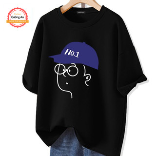 Áo thun nam, áo phông nam tay ngắn, tay lỡ cổ tròn chất thun lạnh dày dặn thoáng mát  ATN011 - Cường An Fashion
