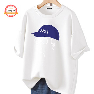 Áo thun nam, áo phông nam tay ngắn, tay lỡ cổ tròn chất thun lạnh dày dặn thoáng mát  ATN011 - Cường An Fashion