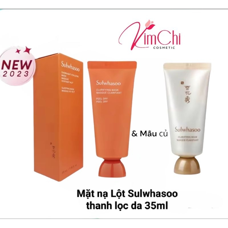 ( Thanh lý hết date Mặt nạ lột thảo dược tẩy tế bào chết và mụn cám Sulwhasoo Clarifying Mask 150ml