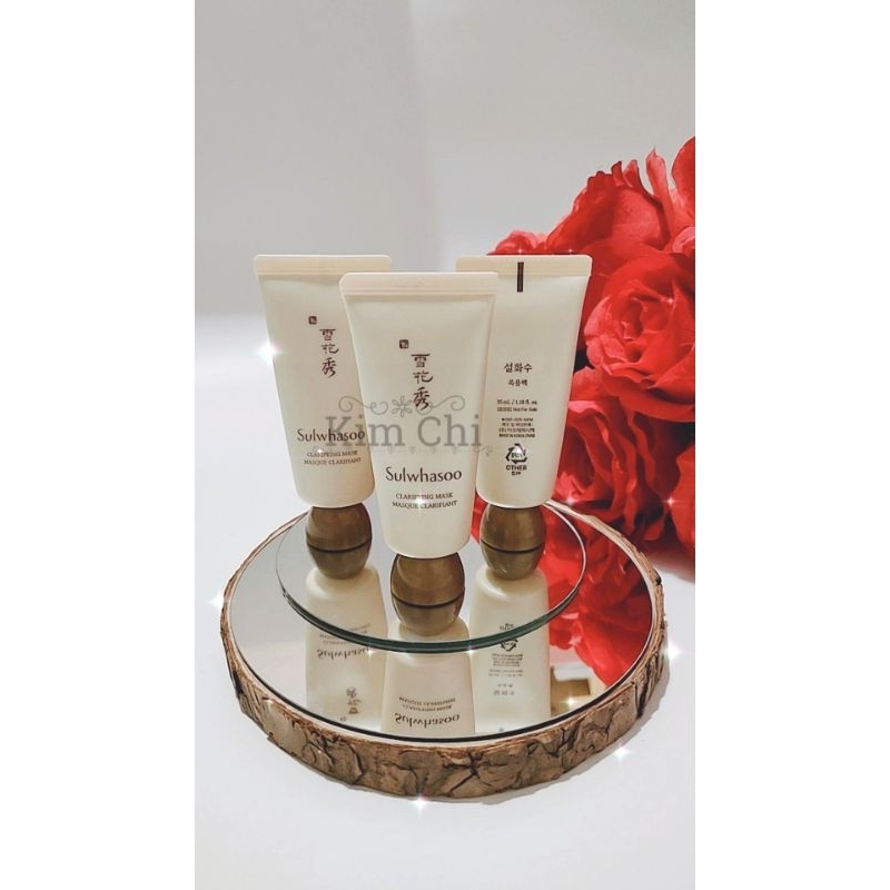 ( Thanh lý hết date Mặt nạ lột thảo dược tẩy tế bào chết và mụn cám Sulwhasoo Clarifying Mask 150ml