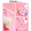 Túi Đựng Tài Liệu A4 TOMI Nhiều Ngăn Hoạ Tiết Hoạt Hình Chất Liệu Nhựa PP Chống Thấm Nước 144