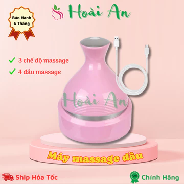 Máy Massage Đầu mini 3 chế độ | Máy massage đầu 3D | Máy massage tóc