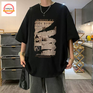 Áo thun nam, áo phông nam tay ngắn, tay lỡ cổ tròn chất thun lạnh dày dặn thoáng mát  ATN020 - Cường An Fashion