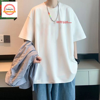 Áo thun nam, áo phông nam tay ngắn, tay lỡ cổ tròn chất thun lạnh dày dặn thoáng mát  ATN021 - Cường An Fashion