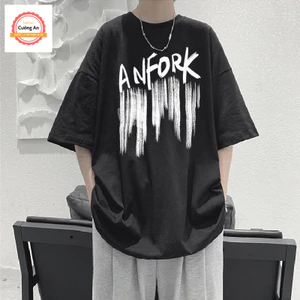 Áo thun nam, áo phông nam tay ngắn, tay lỡ cổ tròn chất thun lạnh dày dặn thoáng mát ATN025 - Cường An Fashion