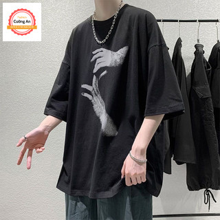 Áo thun nam, áo phông nam tay ngắn, tay lỡ cổ tròn chất thun lạnh dày dặn thoáng mát  ATN029 - Cường An Fashion