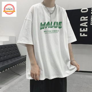 Áo thun nam, áo phông nam tay ngắn, tay lỡ cổ tròn chất thun lạnh dày dặn thoáng mát  ATN029 - Cường An Fashion