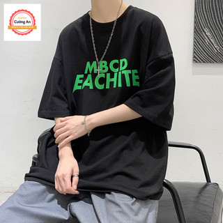Áo thun nam, áo phông nam tay ngắn, tay lỡ cổ tròn chất thun lạnh dày dặn thoáng mát  ATN030 - Cường An Fashion
