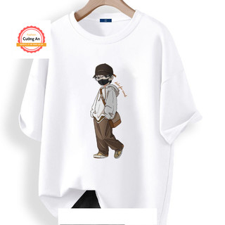 Áo thun nam, áo phông nam tay ngắn, tay lỡ cổ tròn chất thun lạnh dày dặn thoáng mát  ATN032 - Cường An Fashion