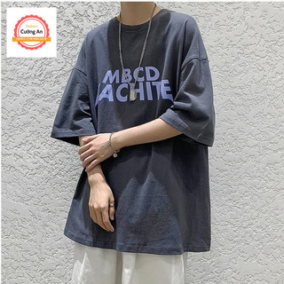 Áo thun nam, áo phông nam tay ngắn, tay lỡ cổ tròn chất thun lạnh dày dặn thoáng mát  ATN030 - Cường An Fashion