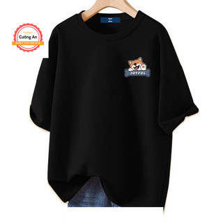 Áo thun nam, áo phông nam tay ngắn, tay lỡ cổ tròn chất thun lạnh dày dặn thoáng mát  ATN033 - Cường An Fashion