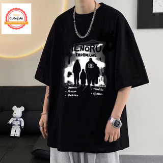Áo thun nam, áo phông nam tay ngắn, tay lỡ cổ tròn chất thun lạnh dày dặn thoáng mát  ATN035 - Cường An Fashion